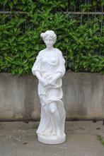 sculptuur, La Primavera - 143 cm - Wit beeldhouwwerkmarmer, Antiek en Kunst