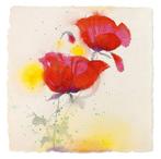 Kunstdruk Andrea Fontana - Papaveri I 70x70cm, Verzenden, Nieuw