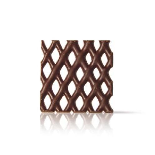 Dobla Chocoladedecoratie Raster Puur (150 stuks), Hobby en Vrije tijd, Taarten en Cupcakes maken, Nieuw, Verzenden