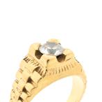 Rolex president band ring met zirconia (heren ring), Sieraden, Tassen en Uiterlijk, Ringen, Goud, 20 of groter, Met edelsteen
