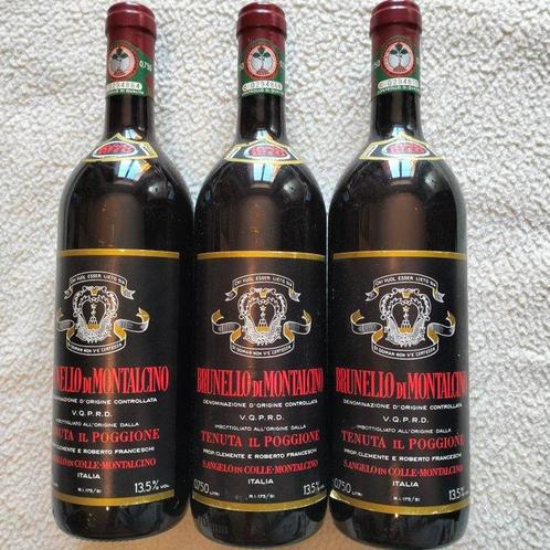 1978 Tenuta Il Poggione - Brunello di Montalcino DOCG - 3, Verzamelen, Wijnen