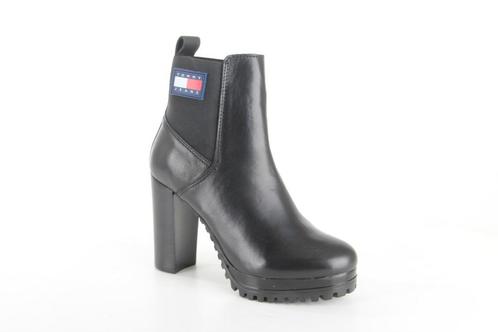 -49% Tommy Hilfiger  Tommy Hilfiger En0en024-bds dames enkel, Kleding | Dames, Schoenen, Zwart, Nieuw, Verzenden
