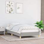 Bedframe 90x200 Lichtgrijs - Retourdeal - 35% Korting!, 90 cm, Eenpersoons, Nieuw, Ophalen of Verzenden