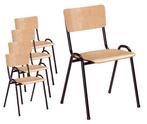 kantinestoel/schoolstoel Florion set van 10!, Verzenden, Nieuw in verpakking