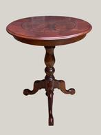 Wijntafel - Bijzettafel - Mahonie, Walnoot - Nieuwstaat