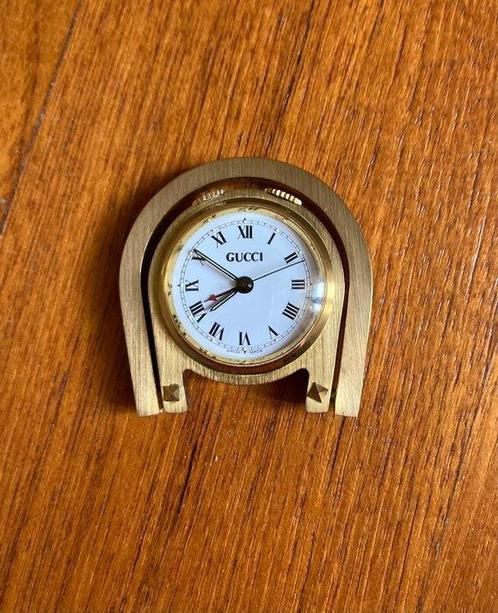 Wekker - Gucci - Vintage Verguld - 1960-1970, Antiek en Kunst, Antiek | Klokken