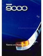 1987 SAAB 9000 VORM & FUNCTIE BROCHURE NEDERLANDS, Boeken, Nieuw, Author