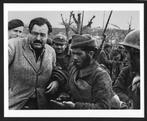 Robert Capa (1913–1954) - Ernest Hemingway, somwhere on the, Antiek en Kunst