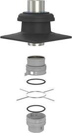 Flex Flex Schoorsteenkap Incl. Aansluitmat. 130 Mm, Doe-het-zelf en Verbouw, Verzenden, Nieuw