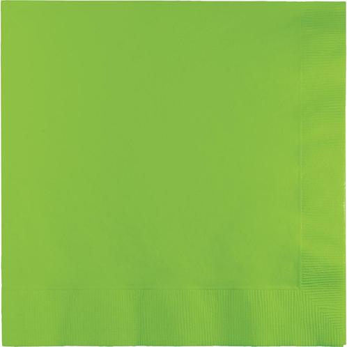 Lime Groene Servetten 2-Laags 33cm 20st, Hobby en Vrije tijd, Feestartikelen, Nieuw, Verzenden