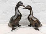 sculptuur, set grote eenden - 21 cm - Brons, Antiek en Kunst