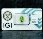 Olivijn - 3.64 ct - International Gemological Institute, Sieraden, Tassen en Uiterlijk, Edelstenen, Nieuw
