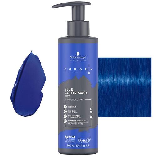 Schwarzkopf  Chroma ID  Color Mask  Blue  300 ml, Sieraden, Tassen en Uiterlijk, Uiterlijk | Haarverzorging, Nieuw, Verzenden
