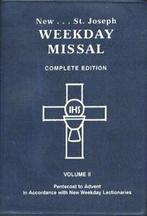St. Joseph Weekday Missal (Vol. II/Pentecost to Advent): 2, Boeken, Catholic Book Publishing & Icel, Zo goed als nieuw, Verzenden