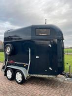 Mooie polyester Hotra 2-paards met zadelkamer!, Ophalen, Nieuw, Polyester, 2-paards trailer