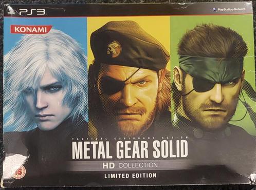 Metal Gear Solid HD collection limited edition (ps3, Spelcomputers en Games, Games | Sony PlayStation 3, Zo goed als nieuw, Ophalen of Verzenden