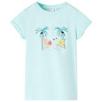 vidaXL Kindershirt 140 lichtzeeblauw, Verzenden, Nieuw