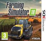 Farming Simulator 18 (3DS Games), Spelcomputers en Games, Games | Nintendo 2DS en 3DS, Ophalen of Verzenden, Zo goed als nieuw