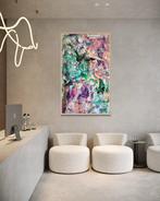 Timo Wedell - Winterblüte Abstract - XXL, Antiek en Kunst, Kunst | Schilderijen | Modern