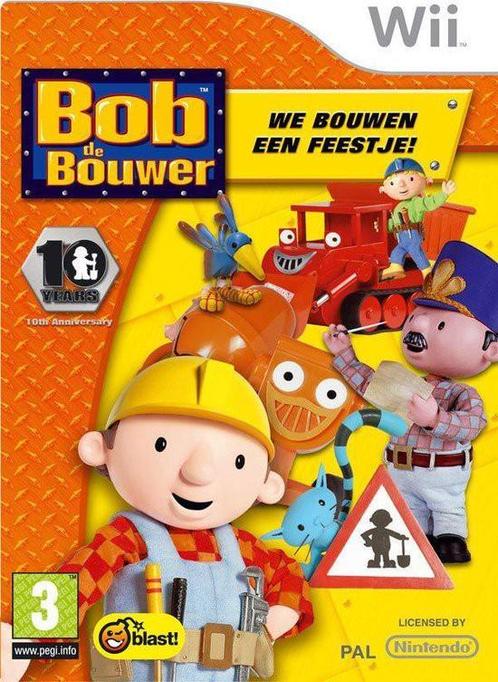 Bob De Bouwer: We Bouwen Een Feestje [Wii], Spelcomputers en Games, Games | Nintendo Wii, Zo goed als nieuw, Ophalen of Verzenden