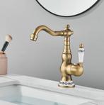 Klassieke Antiek Bronzen Wastafelkraan - Kraan van Brons, Verzenden, Nieuw, Kraan