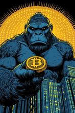Iconica - Bitcoin Kong: The Crypto King - Unique 1/1 XXL