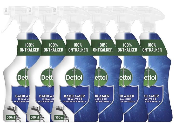 6x Dettol Allesreiniger Spray Power &amp; Fresh - Badkamer -, Huis en Inrichting, Schoonmaakartikelen, Verzenden