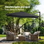 Tweedekans | LifeGoods Parasol - 300x300 cm - Kantelbaar - 7, Ophalen of Verzenden, Zo goed als nieuw