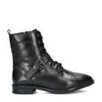Cafe Moda veterboots voor dames in het Zwart, Verzenden, Zwart, Cafe Moda, Lage of Enkellaarzen