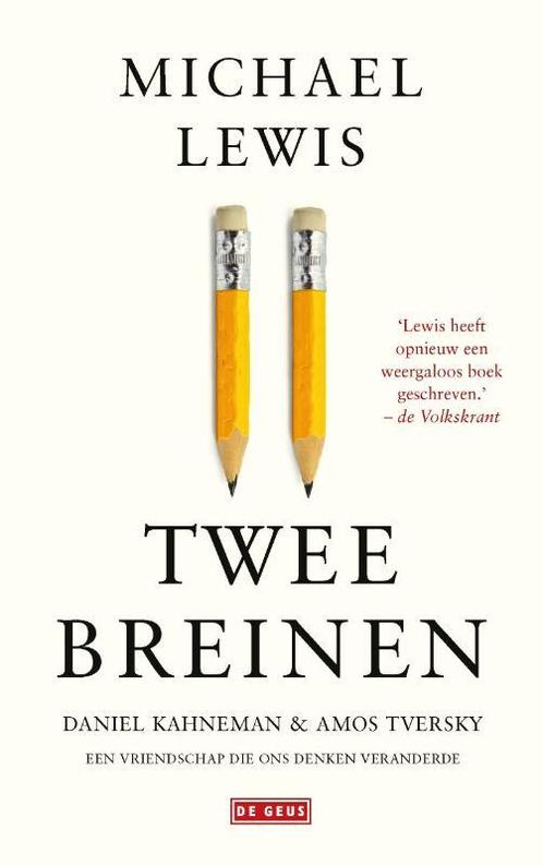 Twee breinen 9789044539141 Michael Lewis, Boeken, Literatuur, Zo goed als nieuw, Verzenden