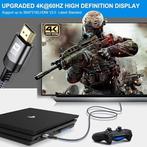 HDMI kabel - 4K - Hoge snelheid 18Gbps - Nylon Braided, Verzenden, Nieuw