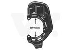 REMSCHIJF BESCHERMER VOOR OPEL COMBO C 2000-2003 0543083, Ophalen of Verzenden, Nieuw
