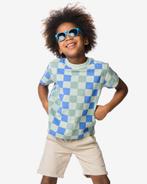 HEMA Kinder T-shirt blokken groen 30% korting ; vanaf 10.-, Verzenden, Nieuw