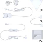 Calex Smart Triangle LED verlichting | 9 tegels | RGBIC |..., Huis en Inrichting, Lampen | Overige, Ophalen of Verzenden, Nieuw