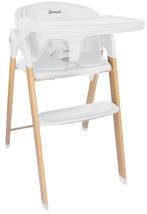 BabyGo Levels White Wood Kinderstoel 5101, Kinderen en Baby's, Kinderstoelen, Verzenden, Nieuw