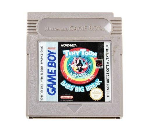 Tiny Toon Babs Big Break [Gameboy], Spelcomputers en Games, Games | Nintendo Game Boy, Zo goed als nieuw, Ophalen of Verzenden