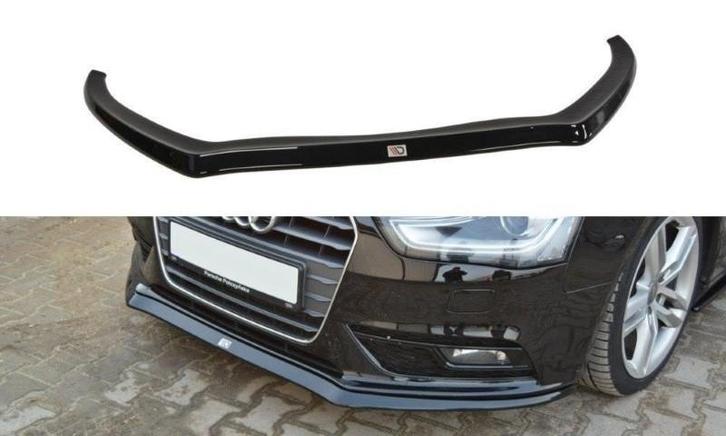 Voorspoiler Audi A4 B8 FL V.2 Glanzend Zwart, Auto-onderdelen, Carrosserie en Plaatwerk, Ophalen of Verzenden