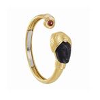 Armband - 18 karaat Geel goud, Diamante - Rubino - Onice, Nieuw