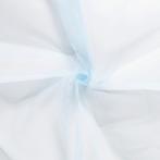 Tule stof blauw - Polyester stof 40m op rol, 200 cm of meer, Nieuw, Polyester, 120 cm of meer