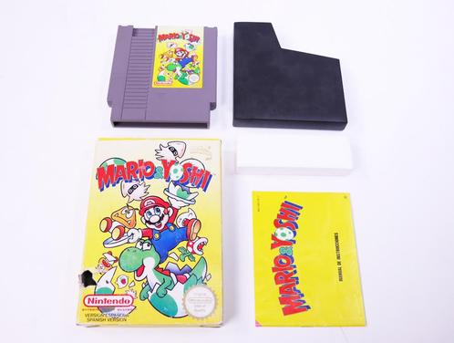 NES - Mario & Yoshi - Boxed CIB (D-Grading), Spelcomputers en Games, Games | Nintendo NES, Ophalen of Verzenden