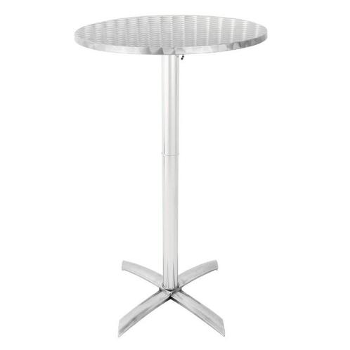 Ronde statafel met kantelbaar RVS blad - Ø60cm, Zakelijke goederen, Horeca | Keukenapparatuur, Nieuw in verpakking, Verzenden