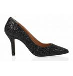 -25% DWRS Label  DWRS Label 251015-02 mykonos glitter black, Kleding | Dames, Schoenen, Pumps, Verzenden, Zwart, Nieuw