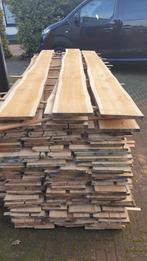 Teak schaaldelen gedroogd., Doe-het-zelf en Verbouw, Nieuw, Plank, 25 tot 50 mm, Overige houtsoorten