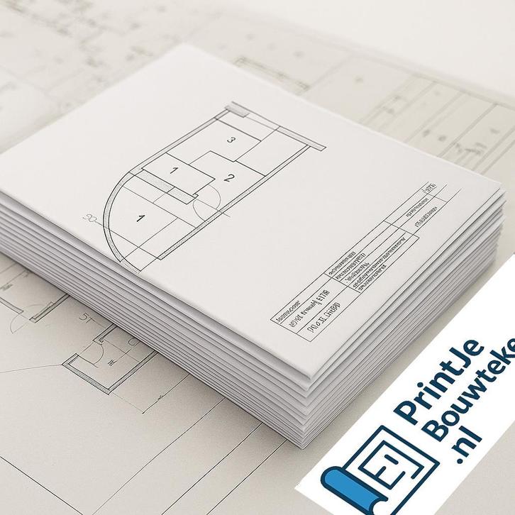 Bouwtekeningen printen en verzenden | Vandaag besteld, Diensten en Vakmensen, Drukwerk en Grafisch ontwerpers, Drukwerk, Printen of Kopiëren