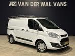 Ford Transit Custom 2.0 TDCI L1H1 Euro6 Airco | Imperiaal |, Auto's, Stof, Gebruikt, Wit, Dealer onderhouden