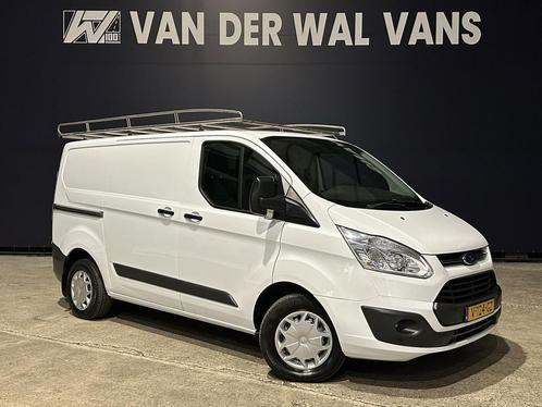 Ford Transit Custom 2.0 TDCI L1H1 Euro6 Airco | Imperiaal |, Auto's, Bestelauto's, Dealer onderhouden, Lease, Zwart, Handgeschakeld