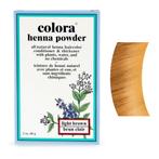 Colora Henna  Kleurpoeder  Light Brown  60 gr, Nieuw, Verzenden
