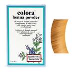 Colora Henna  Kleurpoeder  Light Brown  60 gr, Verzenden, Nieuw