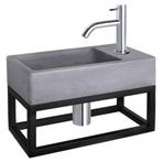 Fonteinset Differnz Force Beton en Handoekrek 40x22x9 cm, Huis en Inrichting, Ophalen of Verzenden, Nieuw, Overige typen