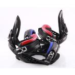 M L snowboard bindingen ELAN ACCELERATOR, BLACK/red/purple, Sport en Fitness, Snowboarden, Verzenden, Gebruikt
